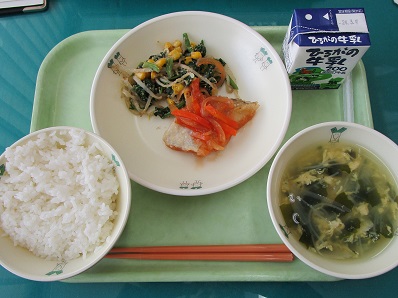 わかめの春雨スープ