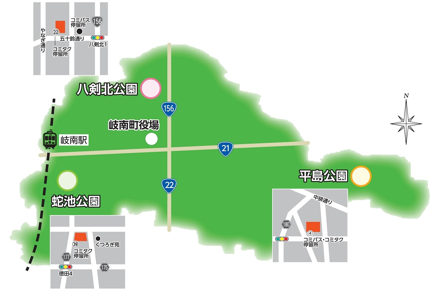 岐南マップ