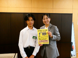 あいさつ運動事前訪問